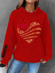 Women's MMIW Waffle Hoodie