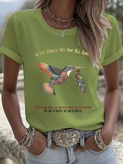 Women's in the circle we are all equal T-shirts