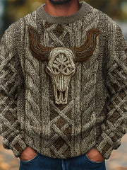 Men's Western Style Cozy Sweater