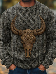 Men's Western Style Cozy Sweater