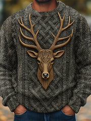 Men's Western Style Cozy Sweater