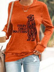 Women's Every Child Matters Print Sweatshirt