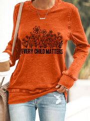 Women's Every Child Matters Print Sweatshirt