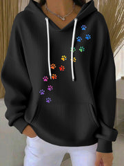 Women's dog claw hoodie