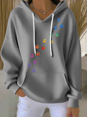 Women's dog claw hoodie