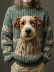 Men's Dog Sweater