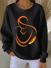 Women's orange shirt indigenous sweatshirts