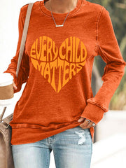 Women's Every Child Matters Print Sweatshirt