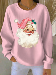 Women's Christmas Print Casual Sweatshirt