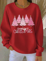 Women's Christmas Print Casual Sweatshirt