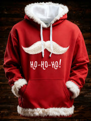 Men's Christmas Santa Ho Ho Ho Oversized Hoodie