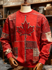 Men's Canadian Vintage Maple Leaf Sweatshirts