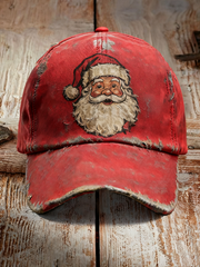 Santa Claus Printed Casual Unisex Hat