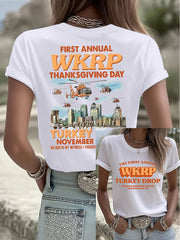 Women's Funny Thanksgiving T-shirt
