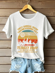 Women's Funny Thanksgiving T-shirt