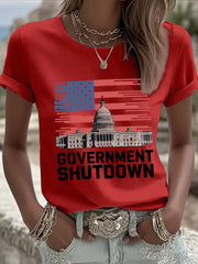 Women's Government Shutdown T-shirts