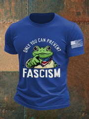 Men's Only You Can Prevent Fascism Printed T-shirt
