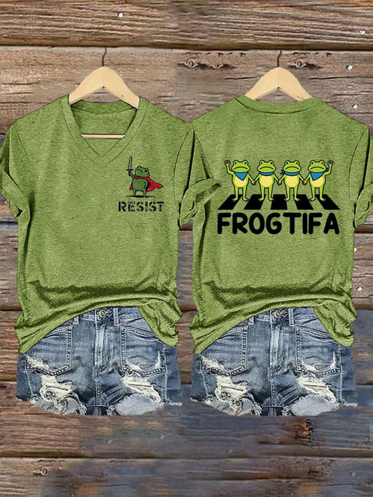 Women's Resist Frog Short Sleeve T-Shirt