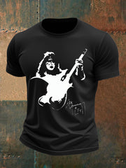 Men's Ace Frehley Printed T-shirt
