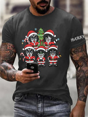 Men's Merry KISS-mas short sleeves t-shirt
