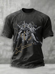 Men's Rock Band Printed T-shirt