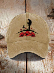 Remembrance Day Printed Casual Unisex Cap