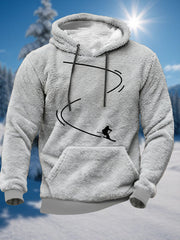 Men's Ski Enthusiast Fleece Hoodie