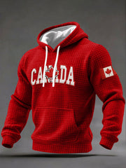 Men's CANADA Printed Casual Hoodie