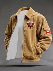 Men's CANADA Printed Casual Jacket