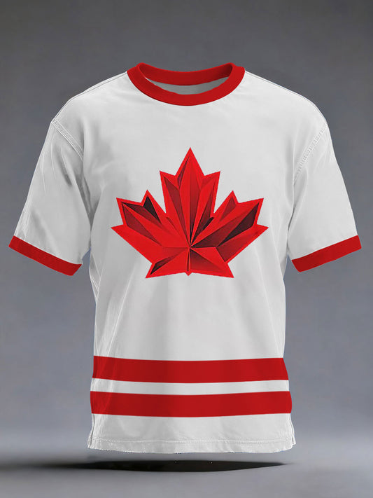 Men's CANADA Printed Casual T-shirt