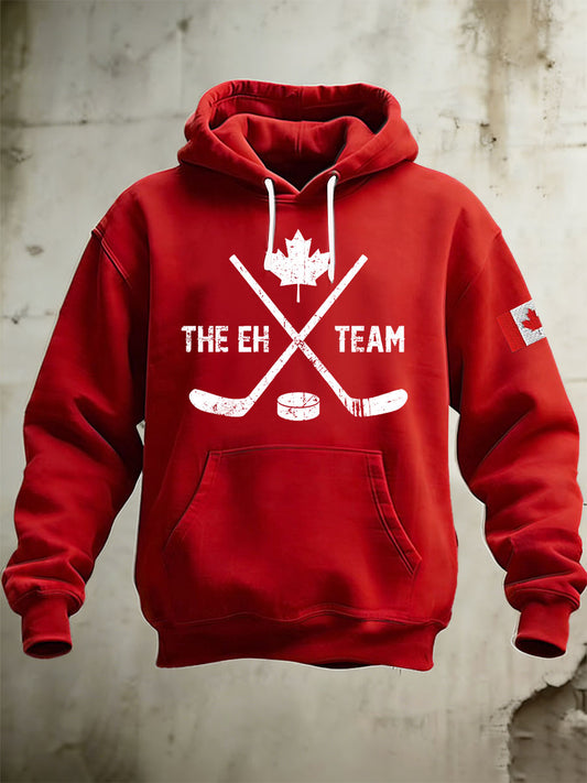 Men's Canada Hockey Casual Hoodie