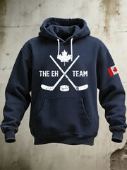 Men's Canada Hockey Casual Hoodie