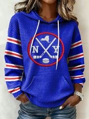 Women's Hockey Printed Hoodie