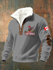 Men's Hockey Print Casual Top