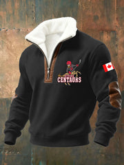 Men's Hockey Print Casual Top