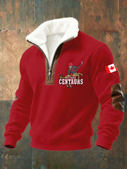 Men's Hockey Print Casual Top