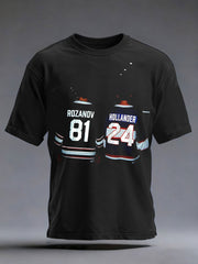 Men's Hockey Print Casual T-shirt