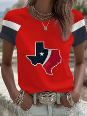 Women's American football T-shirt