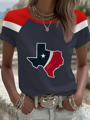 Women's American football T-shirt