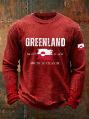 Women's Greenland Print Casual T-Shirt