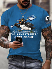 Men's Minnesota Loon Salt the Streets Get ICE Out Short Sleeve T-shirt