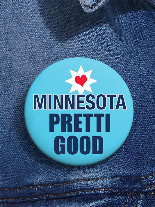 🔥Buy 4, get 1 free,Buy 7, get 2 free🔥Stand With Minnesota Be Pretti Good Pin Minneapolis Resist