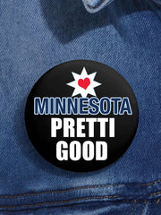 🔥Buy 4, get 1 free,Buy 7, get 2 free🔥Stand With Minnesota Be Pretti Good Pin Minneapolis Resist