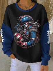 Women's Football Fans Gameday Casual Sweatshirt