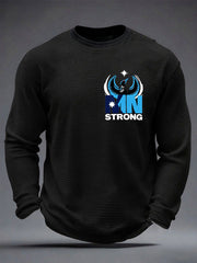 Men's Minnesota Strong Be Pretti Good Waffle Long Sleeve T-Shirt