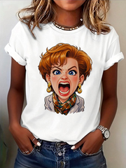 Women's Queen Of Comedy Short Sleeve T-Shirt