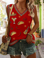Women's Cinco de Mayo Casual Vest