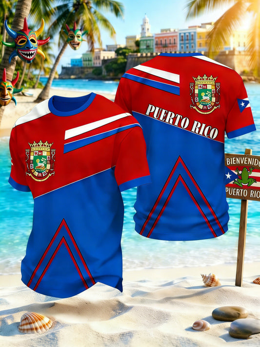 Men's Puerto Rico Printed T-shirt