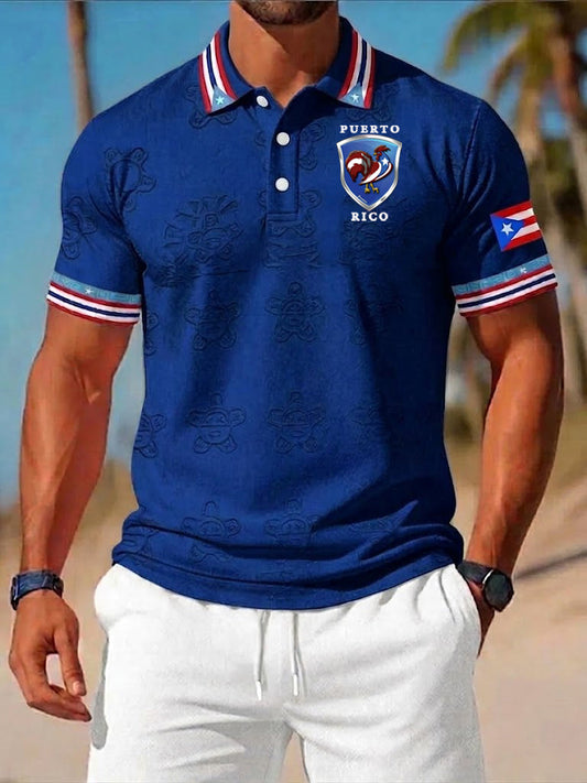 Men's Puerto Rico Printed Shirt