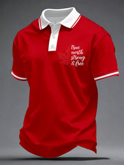 Men's Canada True North Strong And Free Printed Casual Top
